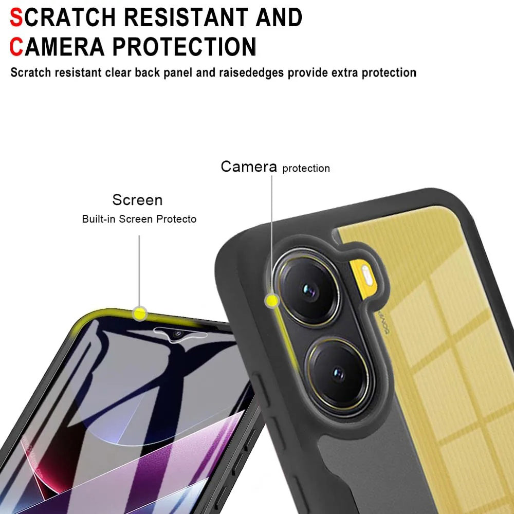 Fodral för Xiaomi Poco X7 Pro, Techsuit, ColorVerse 360, Lila