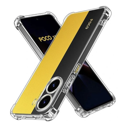 Fodral för Xiaomi Poco X7 Pro, Techsuit, Stötsäker Klar, Transparent