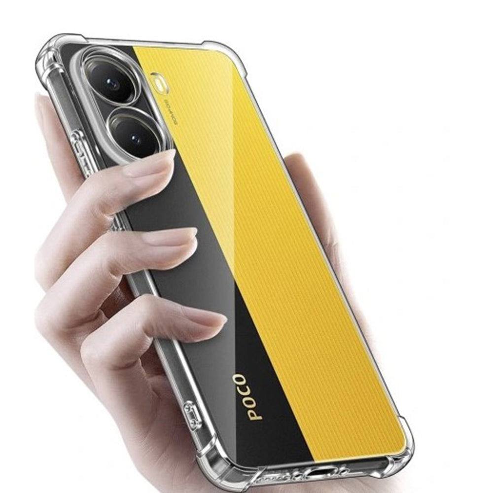 Fodral för Xiaomi Poco X7 Pro, Techsuit, Stötsäker Klar, Transparent
