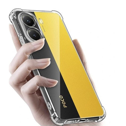 Fodral för Xiaomi Poco X7 Pro, Techsuit, Stötsäker Klar, Transparent