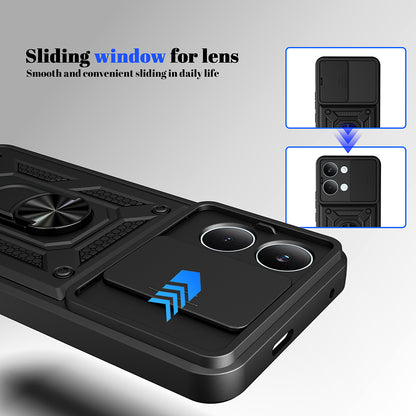 Fodral för Xiaomi Poco X8 Pro Max, Techsuit, CamShield, Svart