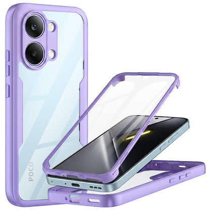 Fodral för Xiaomi Poco X8 Pro Max, Techsuit, ColorVerse 360, Lila