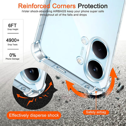 Skyddsfodral för Xiaomi Poco X8 Pro Max, Techsuit, Shockproof Clear, Transparent