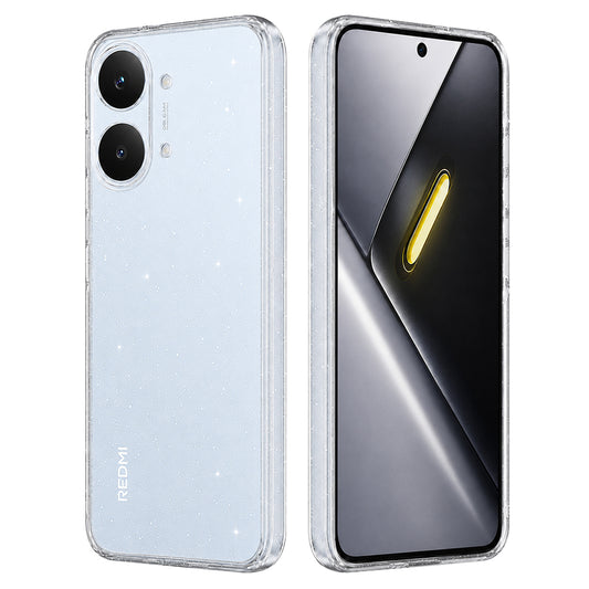 Fodral för Xiaomi Poco X8 Pro Max, Techsuit, SparkleSkin, Transparent