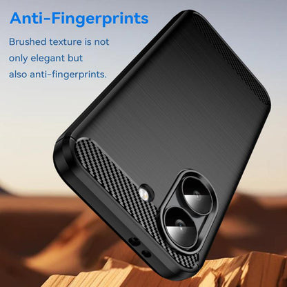 Fodral för Xiaomi Poco X8 Pro, Techsuit, Kolfiber, Blå