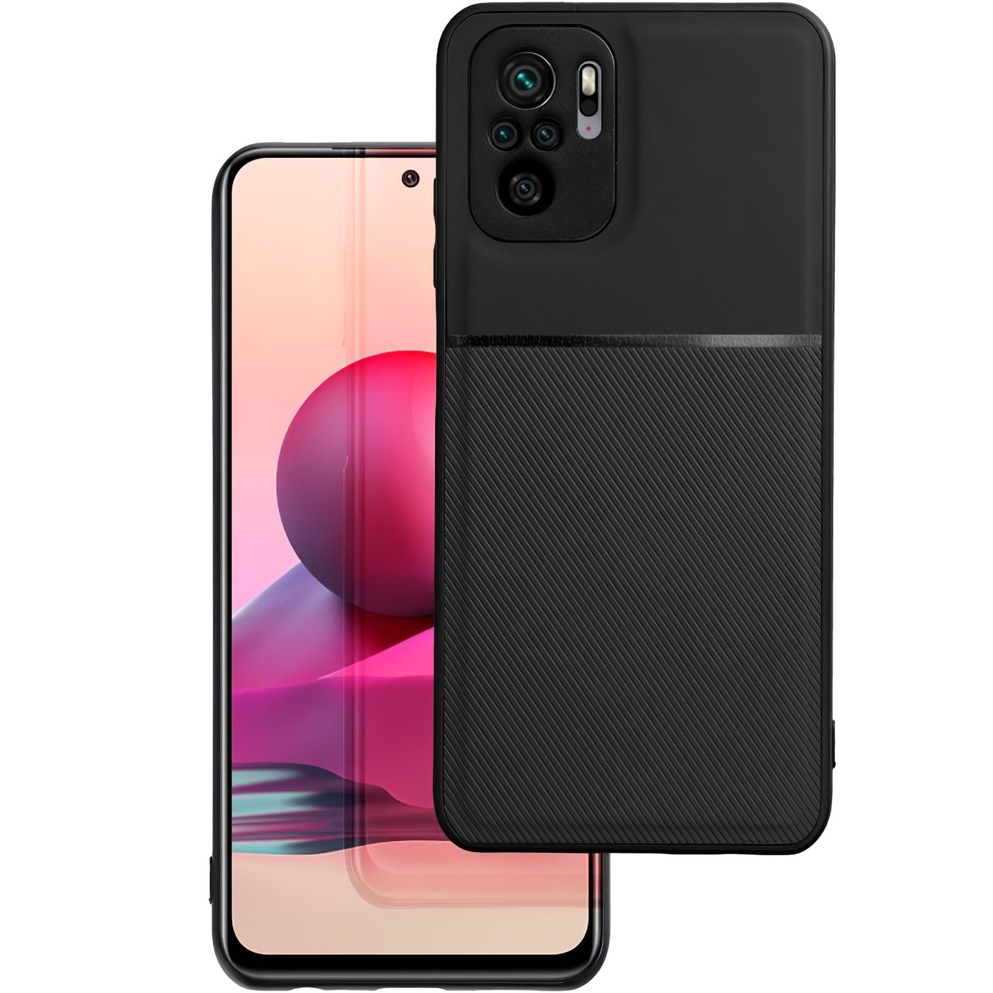 Fodral för Xiaomi Redmi Note 10 Pro Max / Note 10 Pro, OEM, Noble, Svart