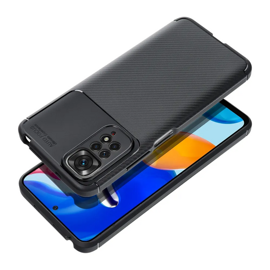 Fodral för Xiaomi Redmi Note 13 5G, OEM, Carbon Premium, Svart