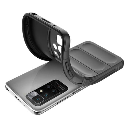 Fodral för Xiaomi Redmi 10 2022 / 10 (2021), Techsuit, Magic Shield, Svart