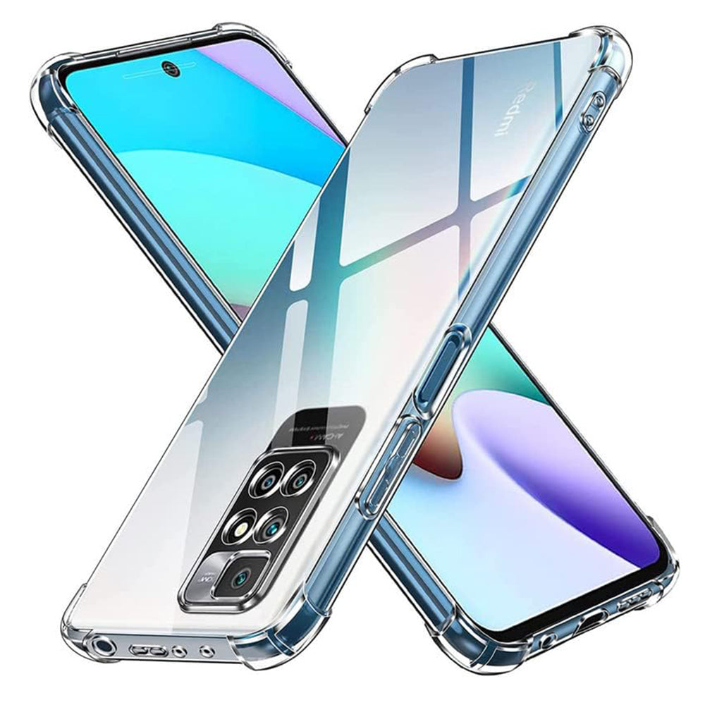 Fodral för Xiaomi Redmi 10 2022 / 10 (2021), Techsuit, Stötsäker Klar, Transparent
