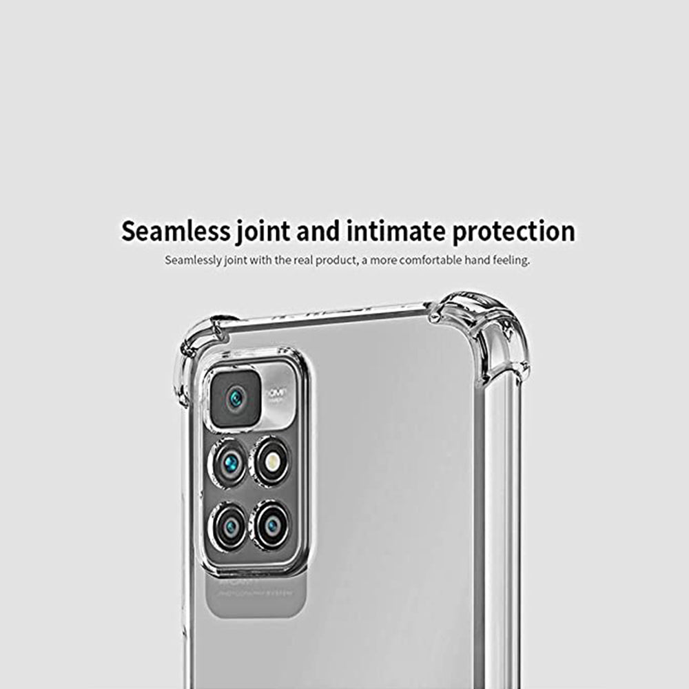 Fodral för Xiaomi Redmi 10 2022 / 10 (2021), Techsuit, Stötsäker Klar, Transparent