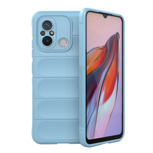 Skyddsfodral för Xiaomi Redmi 12C, Techsuit, Magic Shield, Blå