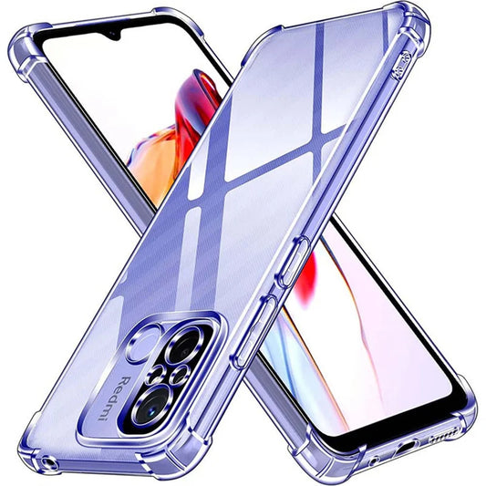 Fodral för Xiaomi Redmi 12C, Techsuit, Stötsäker Klar, Transparent