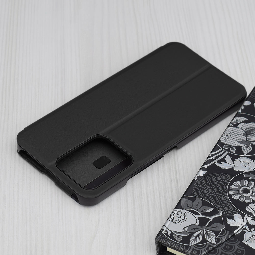 Fodral för Xiaomi Redmi 13C 5G / 13C / Poco C65, Techsuit, eFold, Svart