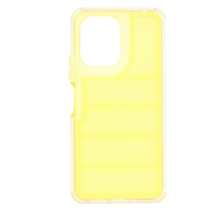 Fodral för Xiaomi Redmi 13C 5G / 13C / Poco C65, Techsuit, Wave Shield, Gul