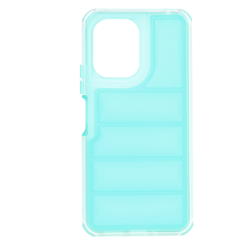 Fodral för Xiaomi Redmi 13C 5G / 13C / Poco C65, Techsuit, Wave Shield, Turkos