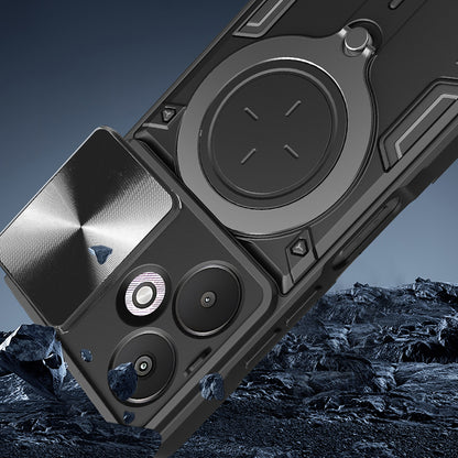 Fodral för Xiaomi Redmi 13C 5G, Techsuit, CamGuard Pro, Blå