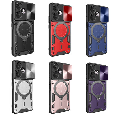 Fodral för Xiaomi Redmi 13C 5G, Techsuit, CamGuard Pro, Blå