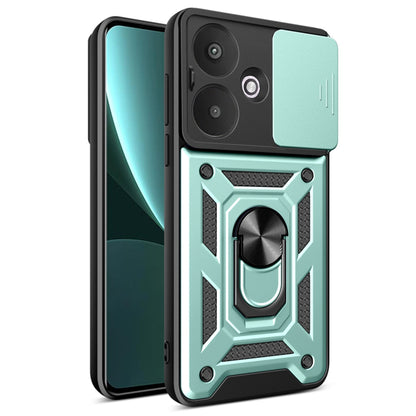Fodral för Xiaomi Redmi 13C 5G, Techsuit, CamShield, Grön