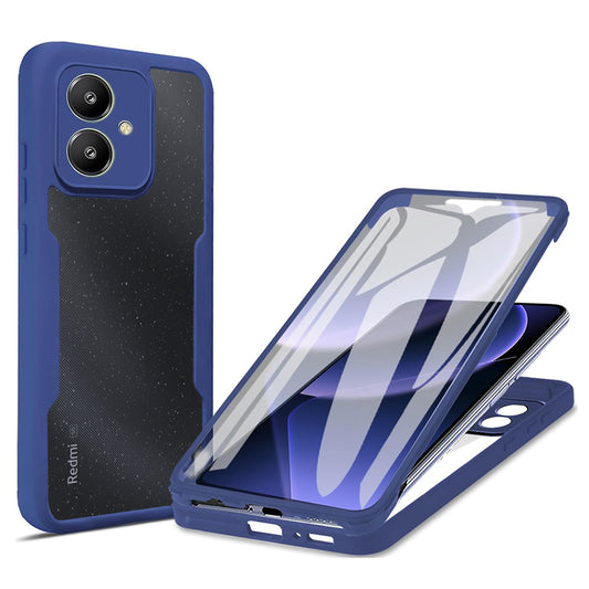 Fodral för Xiaomi Redmi 13C 5G, Techsuit, ColorVerse 360, Blå