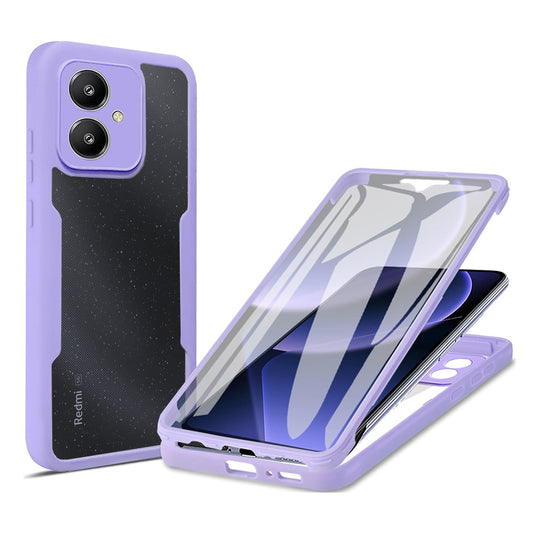 Fodral för Xiaomi Redmi 13C 5G, Techsuit, ColorVerse 360, Lila
