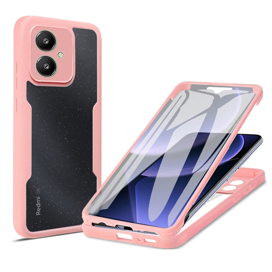 Fodral för Xiaomi Redmi 13C 5G, Techsuit, ColorVerse 360, Rosa