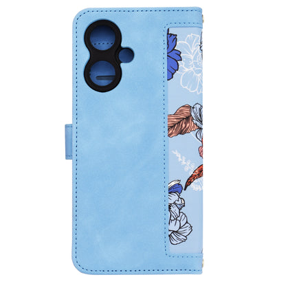 Fodral för Xiaomi Redmi 13C 5G, Techsuit, FlipCraft, Blå