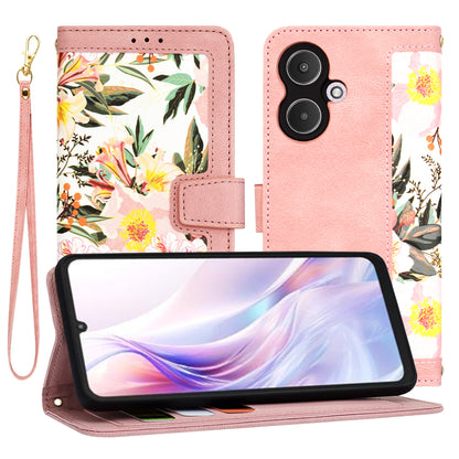 Fodral för Xiaomi Redmi 13C 5G, Techsuit, FlipCraft, Rosa