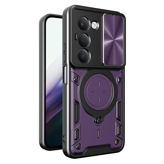 Skyddsfodral för Xiaomi Redmi 15 5G / 15 4G, Techsuit, CamGuard Pro, Lila