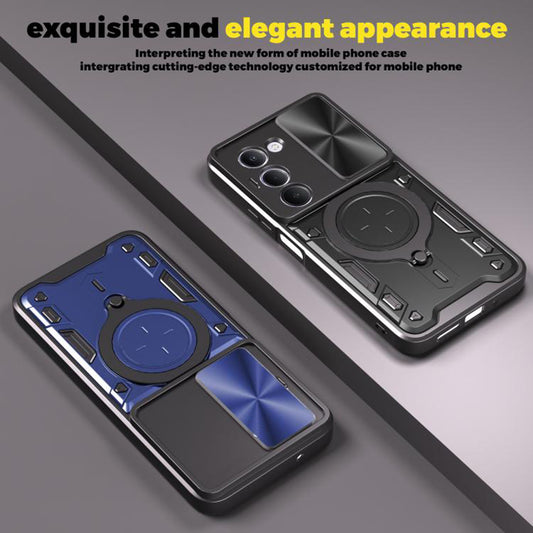 Skyddsfodral för Xiaomi Redmi 15 5G / 15 4G, Techsuit, CamGuard Pro, Lila