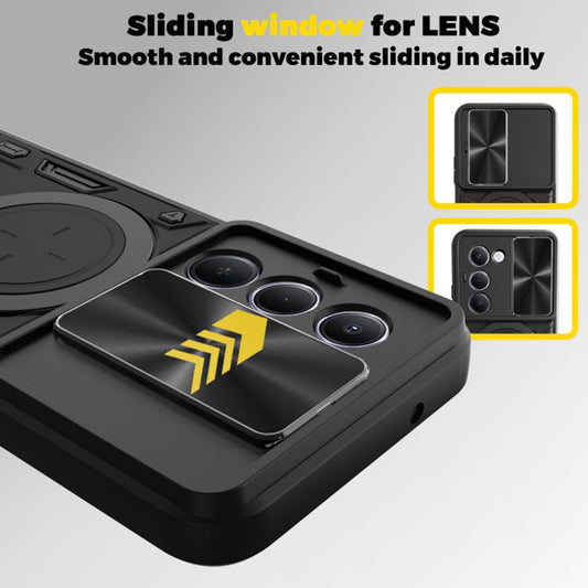 Skyddsfodral för Xiaomi Redmi 15 5G / 15 4G, Techsuit, CamGuard Pro, Röd