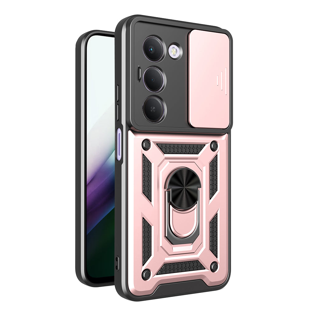 Fodral för Xiaomi Redmi 15 5G / 15 4G, Techsuit, CamShield, Rosa