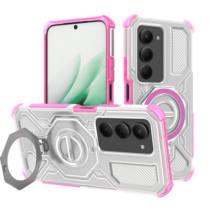 Skyddsfodral för Xiaomi Redmi 15 5G / 15 4G, Techsuit, Carbon Shield Pro, Rosa