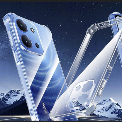 Fodral för Xiaomi Redmi 15C 5G / 15C 4G, Techsuit, Stötsäker Klar, Transparent