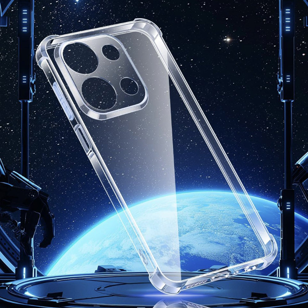 Fodral för Xiaomi Redmi 15C 5G / 15C 4G, Techsuit, Stötsäker Klar, Transparent