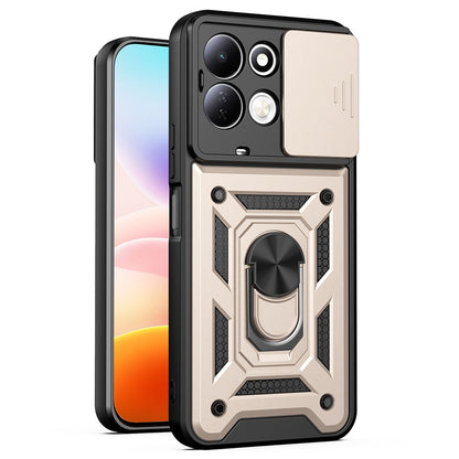 Fodral för Xiaomi Redmi 17 5G / 17 4G, Techsuit, CamShield, Guld