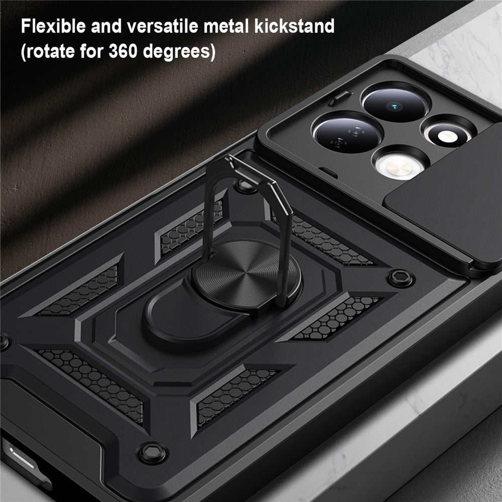 Fodral för Xiaomi Redmi 17 5G / 17 4G, Techsuit, CamShield, Guld