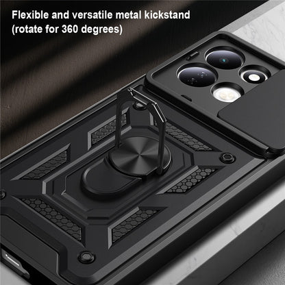 Fodral för Xiaomi Redmi 17 5G / 17 4G, Techsuit, CamShield, Roséguld