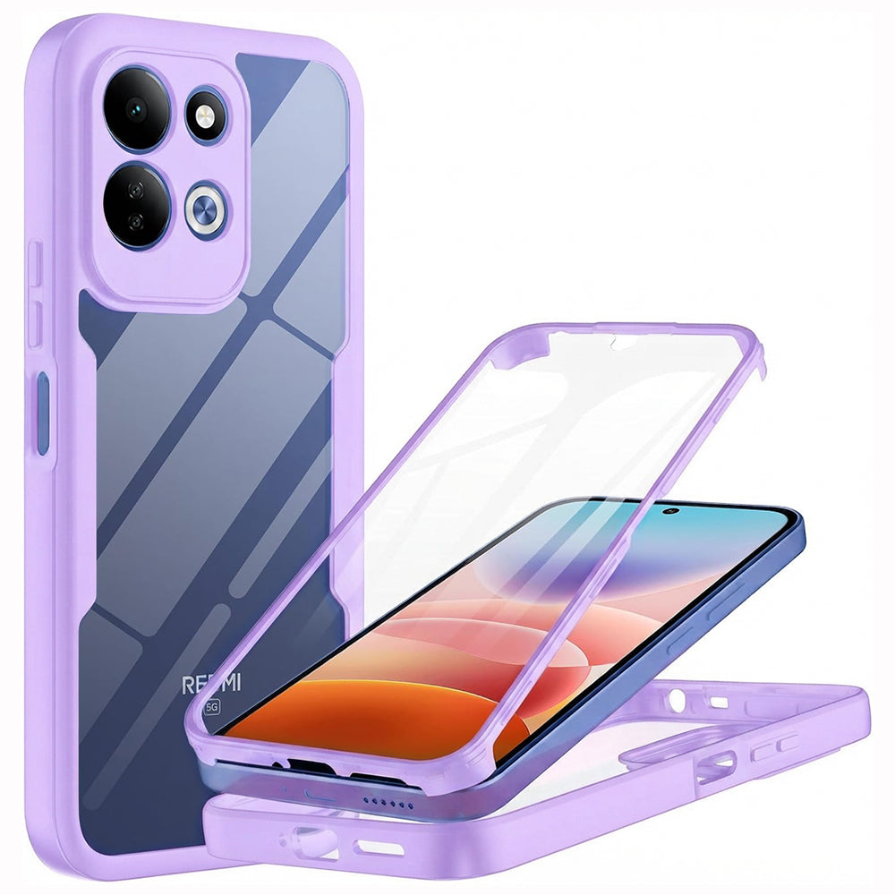Skal till Xiaomi Redmi 17 5G / 17 4G, Techsuit, ColorVerse 360, lila
