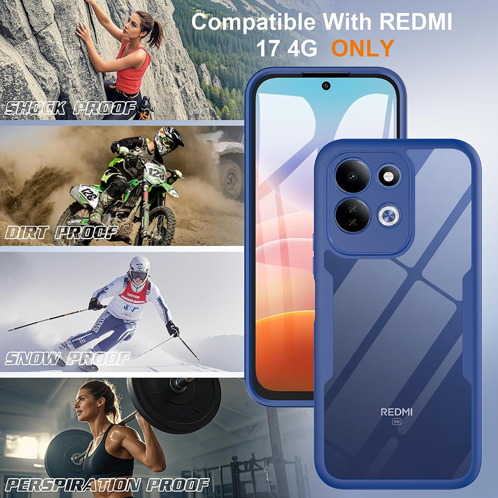 Skal till Xiaomi Redmi 17 5G / 17 4G, Techsuit, ColorVerse 360, lila