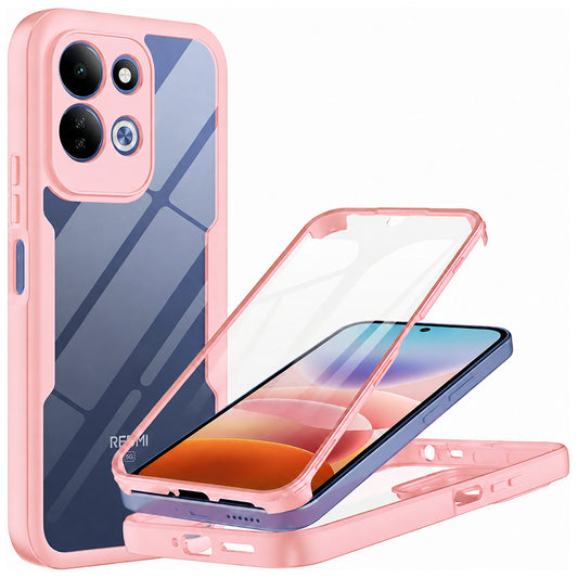Fodral för Xiaomi Redmi 17 5G / 17 4G, Techsuit, ColorVerse 360, rosa