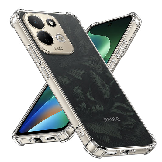 Skal till Xiaomi Redmi 17 5G / 17 4G, Techsuit, stötsäker, transparent
