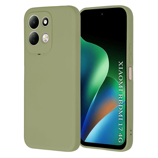 Fodral för Xiaomi Redmi 17 5G / 17 4G, Techsuit, SoftFlex, Matcha