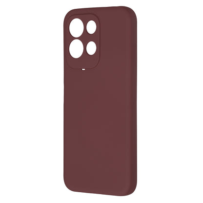Fodral för Xiaomi Redmi 17 5G / 17 4G, Techsuit, SoftFlex, vinrött