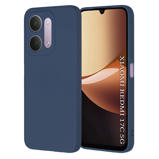 Skal till Xiaomi Redmi 17C 5G, Techsuit, SoftFlex, marinblå