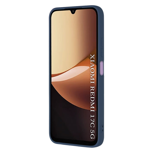 Skal till Xiaomi Redmi 17C 5G, Techsuit, SoftFlex, marinblå