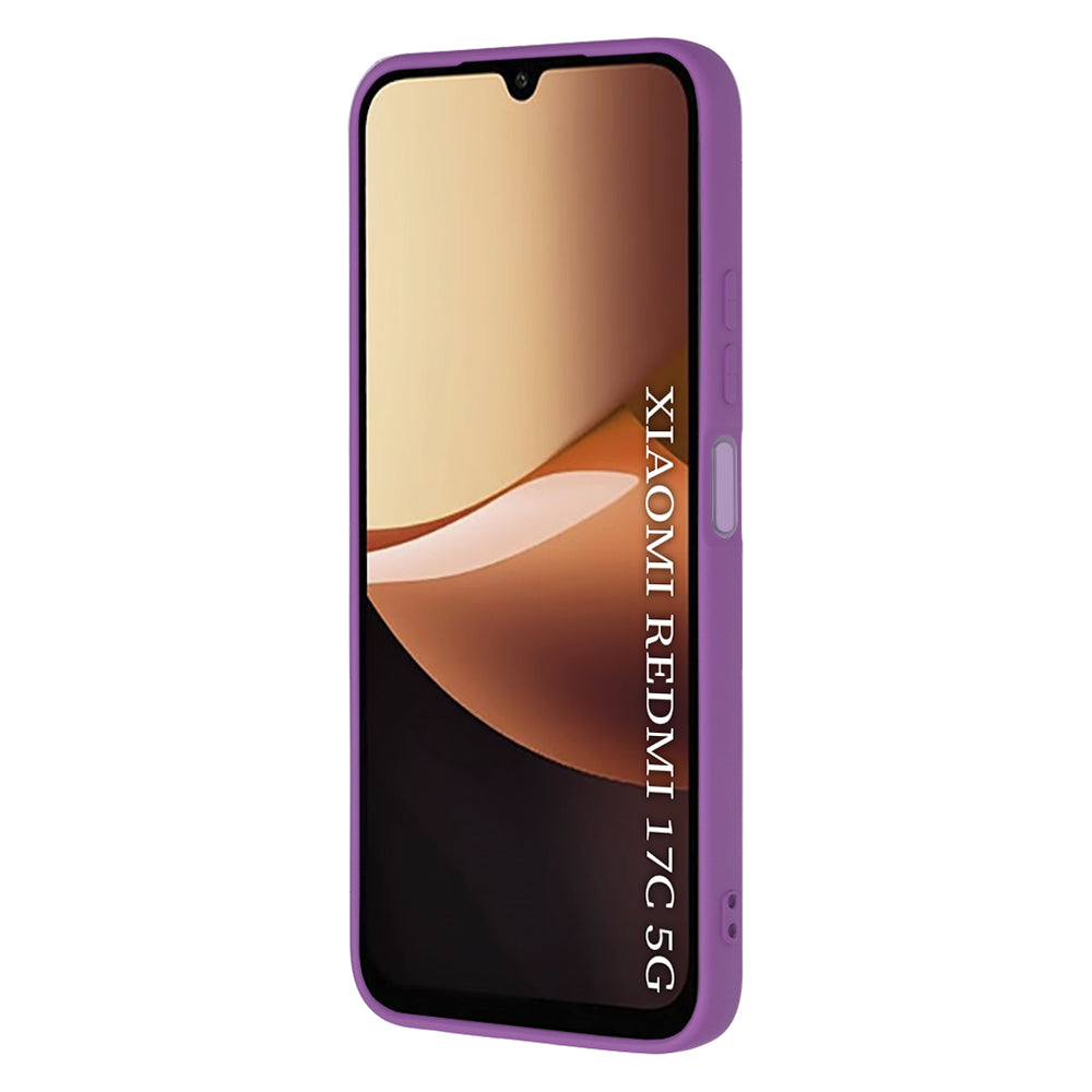 Skal till Xiaomi Redmi 17C 5G, Techsuit, SoftFlex, lila
