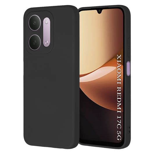 Fodral för Xiaomi Redmi 17C 5G, Techsuit, SoftFlex, svart