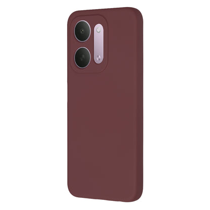 Fodral för Xiaomi Redmi 17C 5G, Techsuit, SoftFlex, vinrött