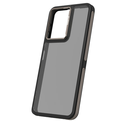 Fodral för Xiaomi Poco M6 / Redmi 13C 5G, OEM, Crystal Black, Grå