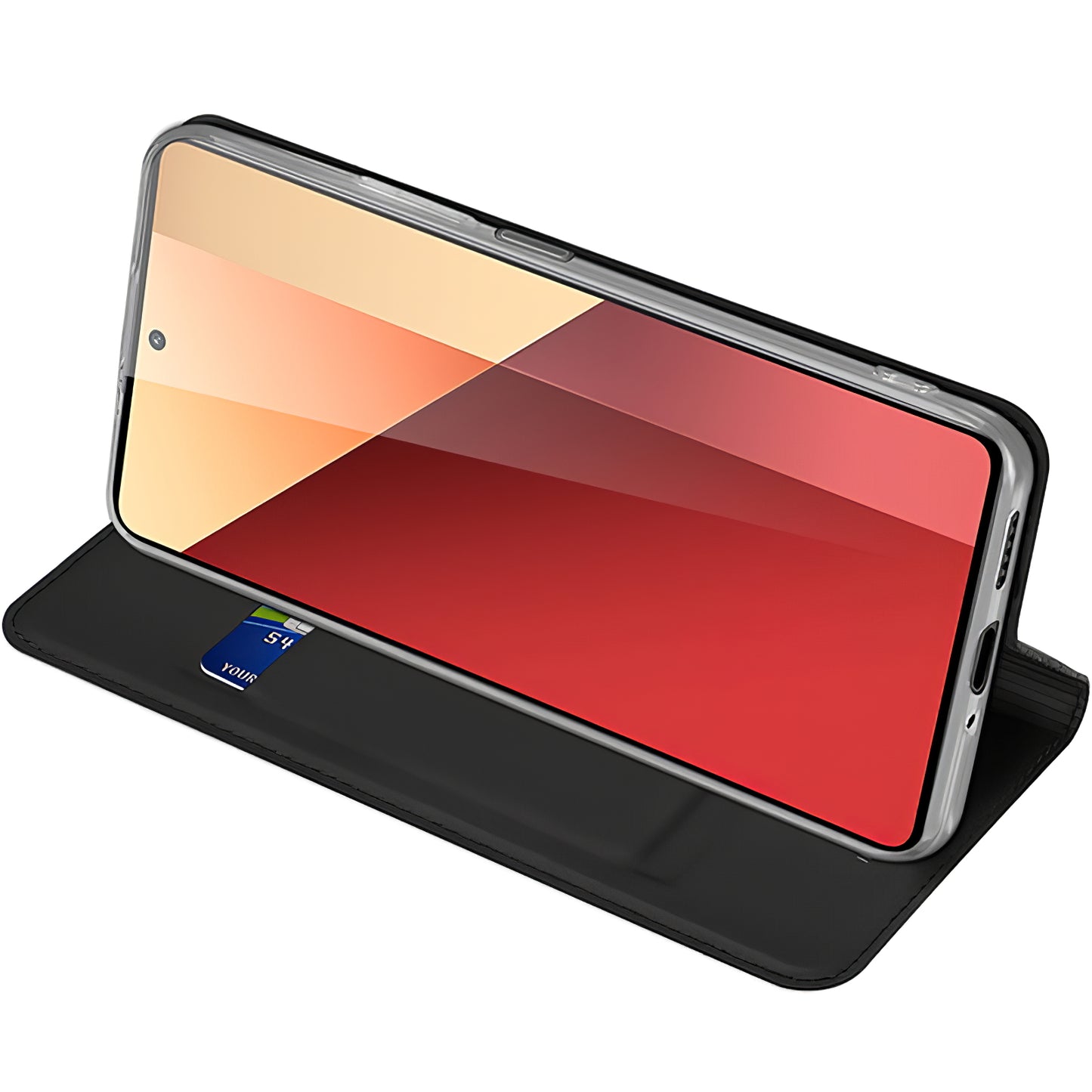 Fodral för Xiaomi Redmi Note 13 Pro 4G / Poco M6 Pro 4G, DUX DUCIS, Skin Pro, Svart